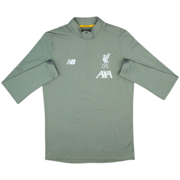 2019-20 Liverpool New Balance 1/4 Zip Training Top - 9/10 - (M)
