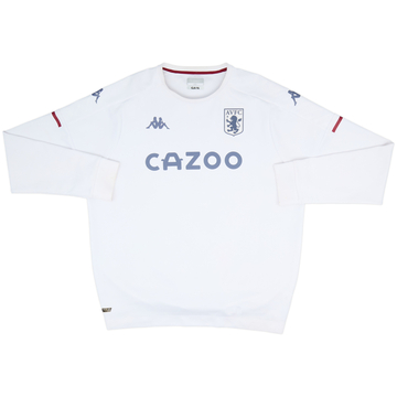 2020-21 Aston Villa Kappa Sweat Top - 7/10 - (4XL)