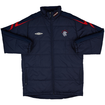 2006-07 Rangers Umbro Padded Bench Coat - 8/10 - (L)