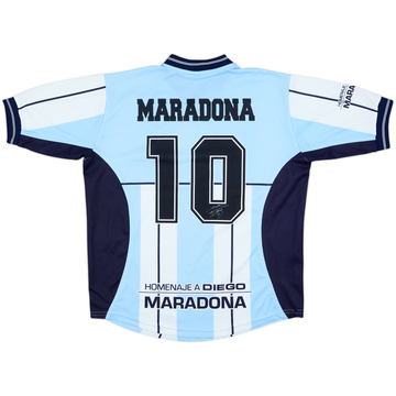 2001 Diego Maradona Fila Farewell Shirt Maradona #10 - 5/10 - (M)