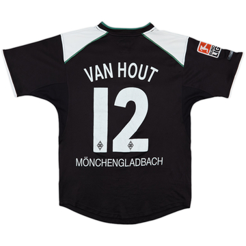 2002-03 Borussia Monchengladbach Away Shirt Van Hout #12 - 7/10 - (S)