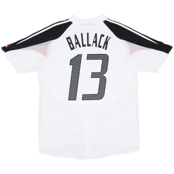 2004-05 Germany Player Issue Home Shirt Ballack #13 - 8/10 - (L)