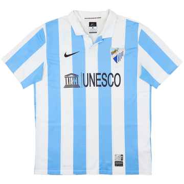 2012-13 Malaga CL Home Shirt - 4/10 - (L)