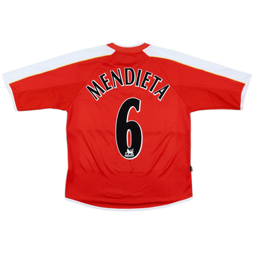2006-07 Middlesbrough Home Shirt Mendieta #6 - 8/10 - (S)