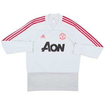 2018-19 Manchester United adidas Drill Top - 8/10 - (L)