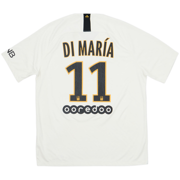 2018-19 Paris Saint-Germain Away Shirt DiMaria #11 - 8/10 - (L)