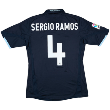 2009-10 Real Madrid Away Shirt Sergio Ramos #4 - 8/10 - (S)