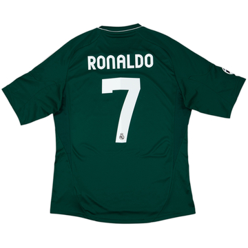 2012-13 Real Madrid CL Third Shirt Ronaldo #7 - 6/10 - (L)