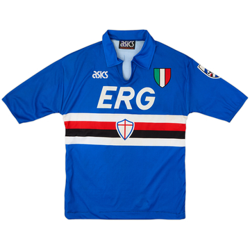 1991-92 Sampdoria Home Shirt - 6/10 - (S)