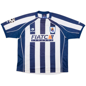2003-04 Real Sociedad Home Shirt - 6/10 - (XL)