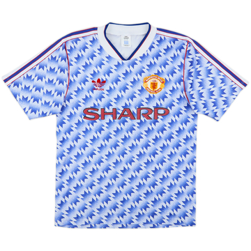 1990-92 Manchester United Away Shirt - 6/10 - (S)