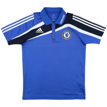 2009-10 Chelsea adidas Polo Shirt - 8/10 - (S)