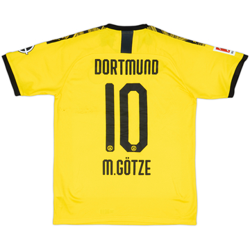 2019-20 Borussia Dortmund Home Shirt Gotze #10 (M)