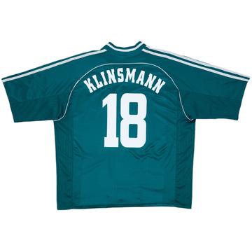 1998-00 Germany Away Shirt Klinsmann #18 - 8/10 - (XXL)