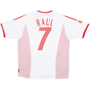 2002-04 Spain Away Shirt Raul #7 - 8/10 - (L)