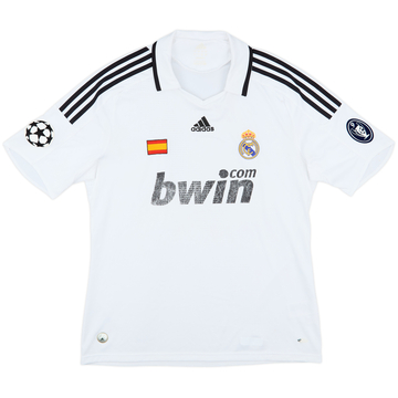 2008-09 Real Madrid Home Shirt - 5/10 - (L)