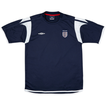 2005-06 England Umbro Training Shirt - 8/10 - (M)