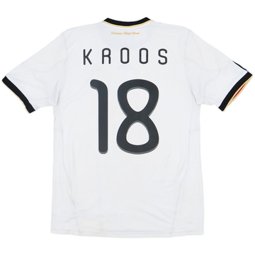 2010-11 Germany Home Shirt Kroos #18 - 5/10 - (XL.Boys)