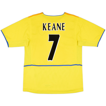 2002-03 Leeds United Away Shirt Keane #7 - 8/10 - (M)