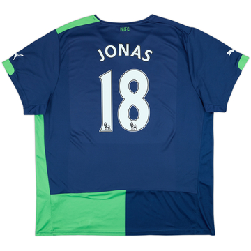2014-15 Newcastle Third Shirt Jonas #18 - 8/10 - (XXL)