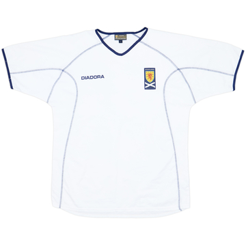 2003-05 Scotland Diadora Training Shirt - 10/10 - (L)