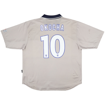Camiseta de visitante del Paris Saint-Germain 1999-00 Okocha #10 - 6/10 - (XL)