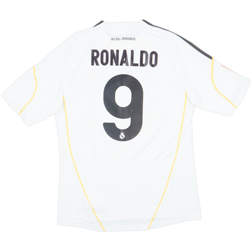 2009-10 Real Madrid Home Shirt Ronaldo #9 - 5/10 - (M)