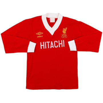 1979-82 Liverpool Home L/S Shirt - 8/10 - (L.Boys)