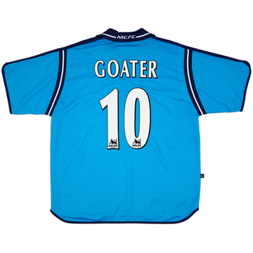 2002-03 Manchester City Home Shirt Goater #10 - 10/10 - (XL)