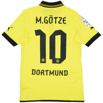 2012-13 Borussia Dortmund Home Shirt Gotze #10 - 6/10 - (S)