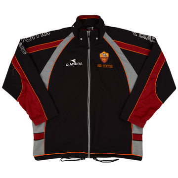 1999-00 Roma Diadora Track Jacket - 9/10 - (L)
