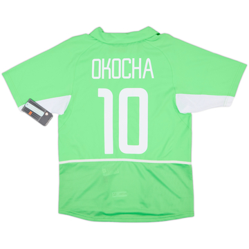 2002-04 Nigeria Home Shirt Okocha #10 (S)