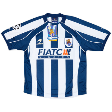2003-04 Real Sociedad European Home Shirt (S)