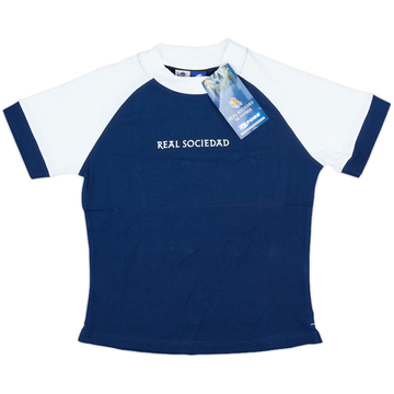 2003-04 Real Sociedad Astore Training/Leisure Tee (M.Boys)