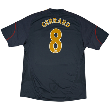 2009-10 Liverpool Away Shirt Gerrard #8 (XL)