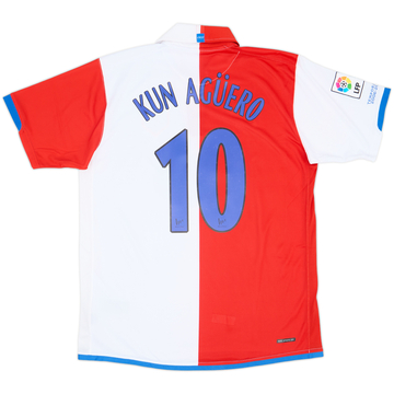 2006-07 Atletico Madrid Home Shirt Kun Aguero #10 (L)