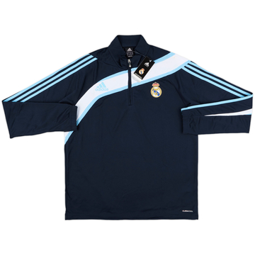2009-10 Real Madrid adidas 1/4 Zip Drill Top (XL)