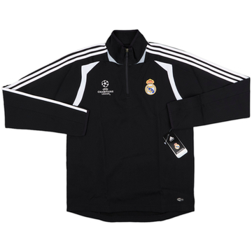 2008-09 Real Madrid adidas CL 1/4 Zip Drill Top (M/L)