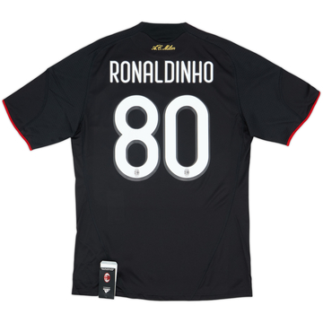 2009-10 AC Milan Third Shirt Ronaldinho #80 (M)