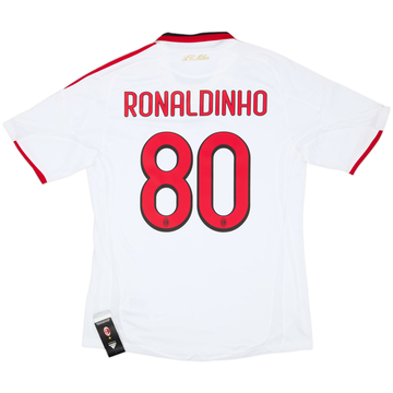 2008-09 AC Milan Away Shirt Ronaldinho #80 (L)