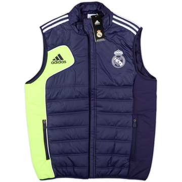 2012-13 Real Madrid adidas Padded Gilet (S)