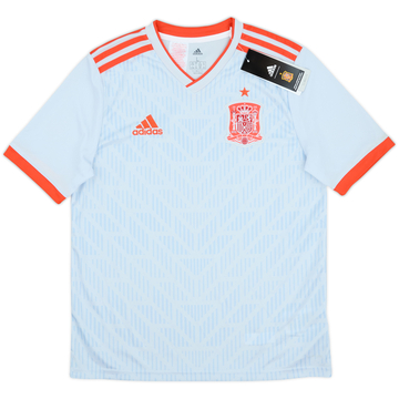 2018-19 Spain Away Shirt (L.Boys)