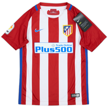 2016-17 Atletico Madrid Home Shirt (S.Boys)