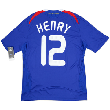 2007-08 France Home Shirt Henry #12 (M)
