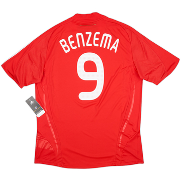 2007-08 France Away Shirt Benzema #9 (L)