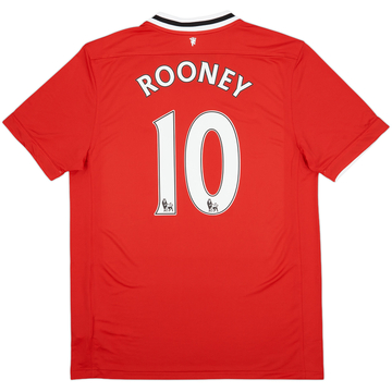 2011-12 Manchester United Home Shirt Rooney #10VS