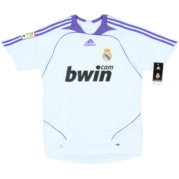 2007-08 Real Madrid Home Shirt (XL.Boys)
