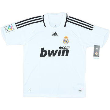 2008-09 Real Madrid Home Shirt (XL.Boys)