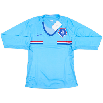 2008-09 Netherlands Player Issue Away L/S Shirt (Women's S)