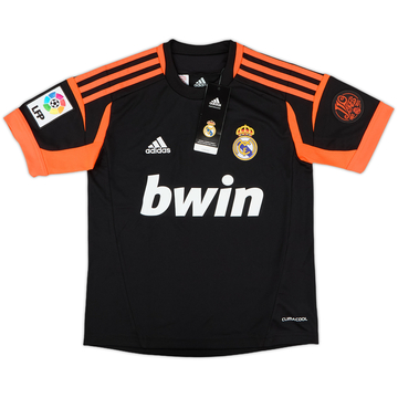 2012-13 Real Madrid GK S/S Shirt (XS.Boys)